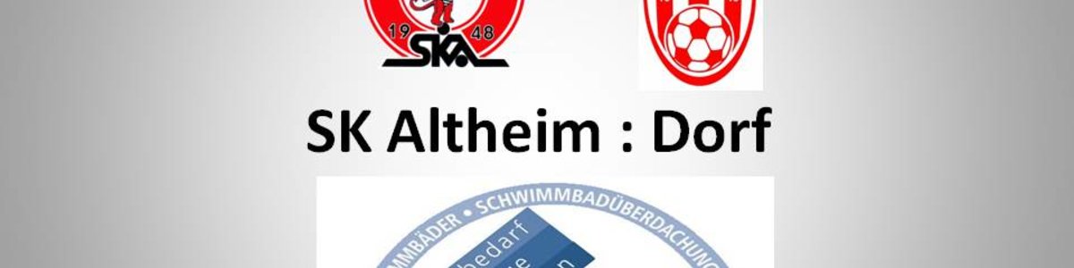 SK Altheim 0:3 Dorf