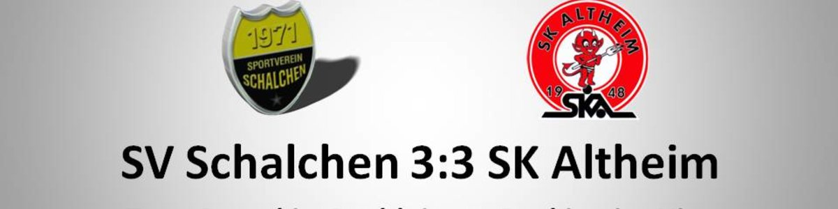 SV Schalchen 3:3 SK Altheim