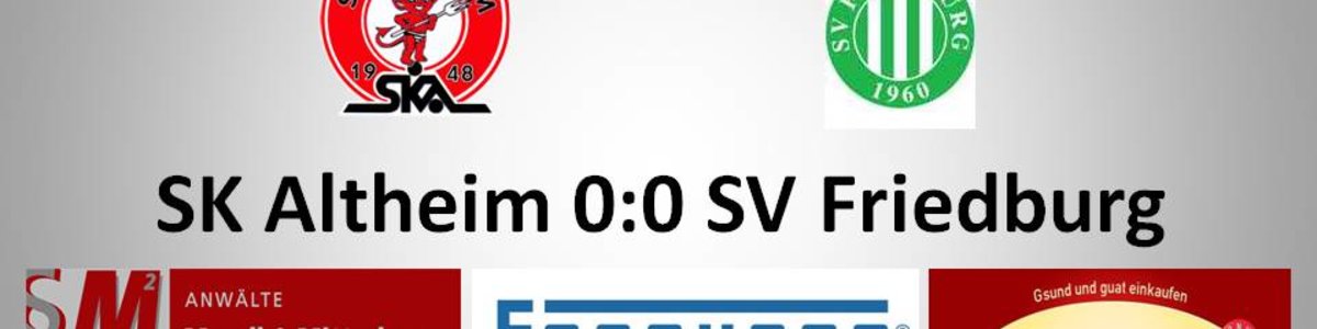 SK Altheim : SV Friedburg